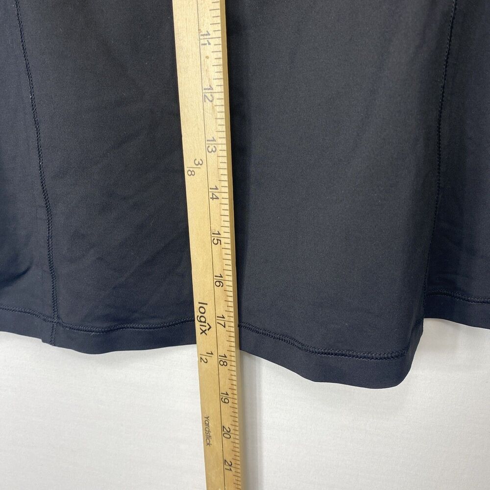 Lululemon Womens Muscle Tank Size Large Black No Size Dot Back Open Detail - Picture 4 of 5